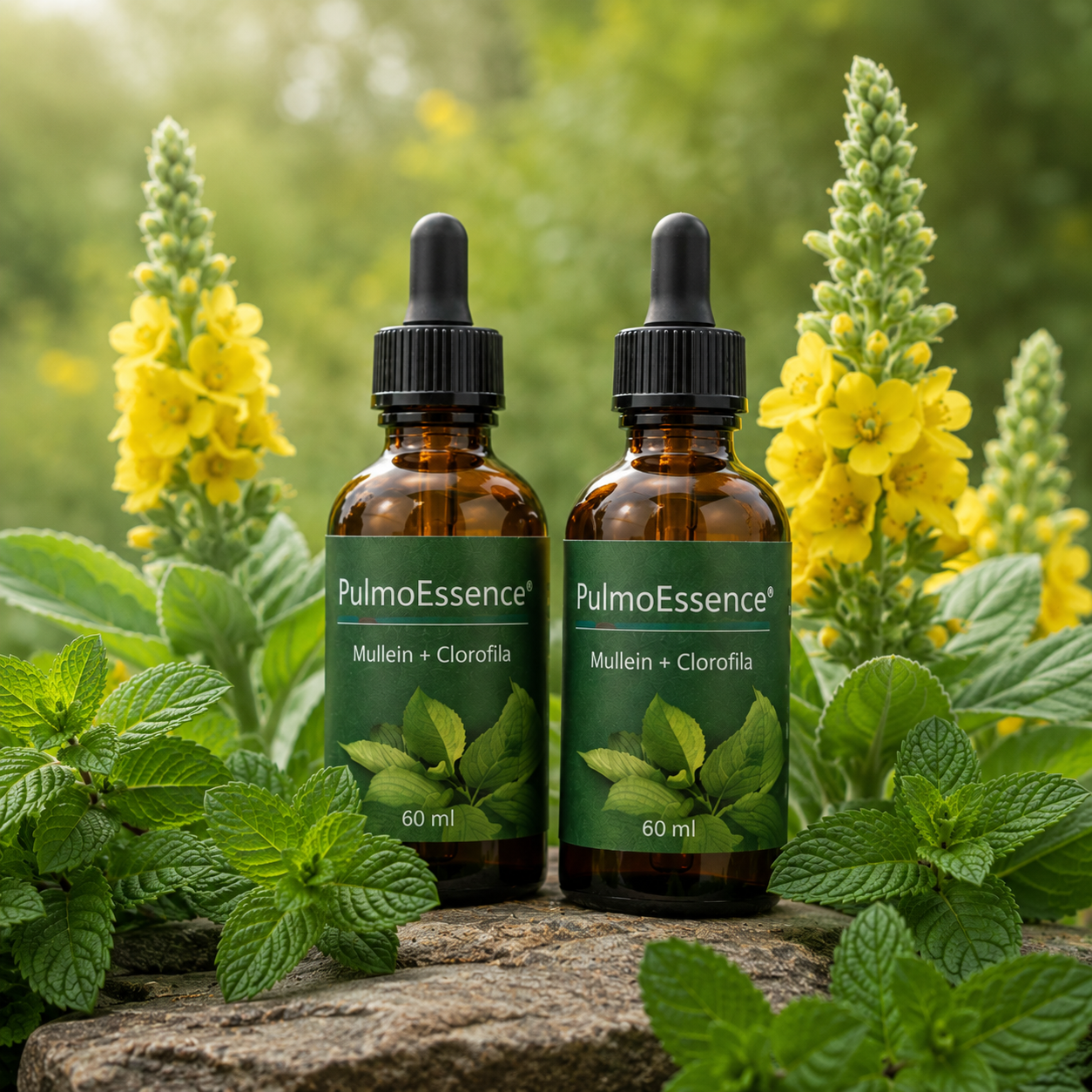 PulmoEssence — Extracto de Mullein + Clorofila 60ml