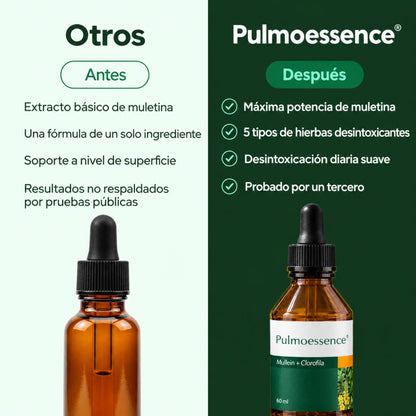 PulmoEssence — Extracto de Mullein + Clorofila 60ml