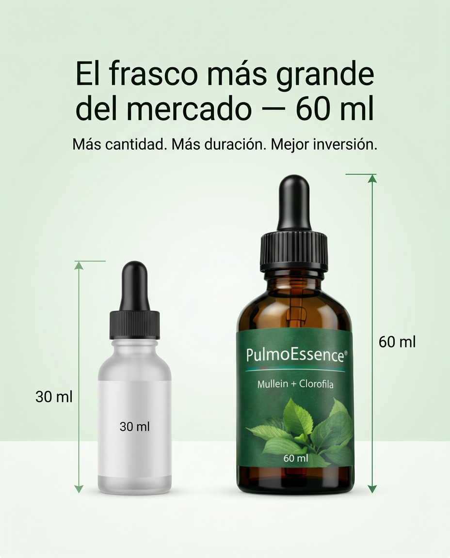 PulmoEssence — Extracto de Mullein + Clorofila 60ml